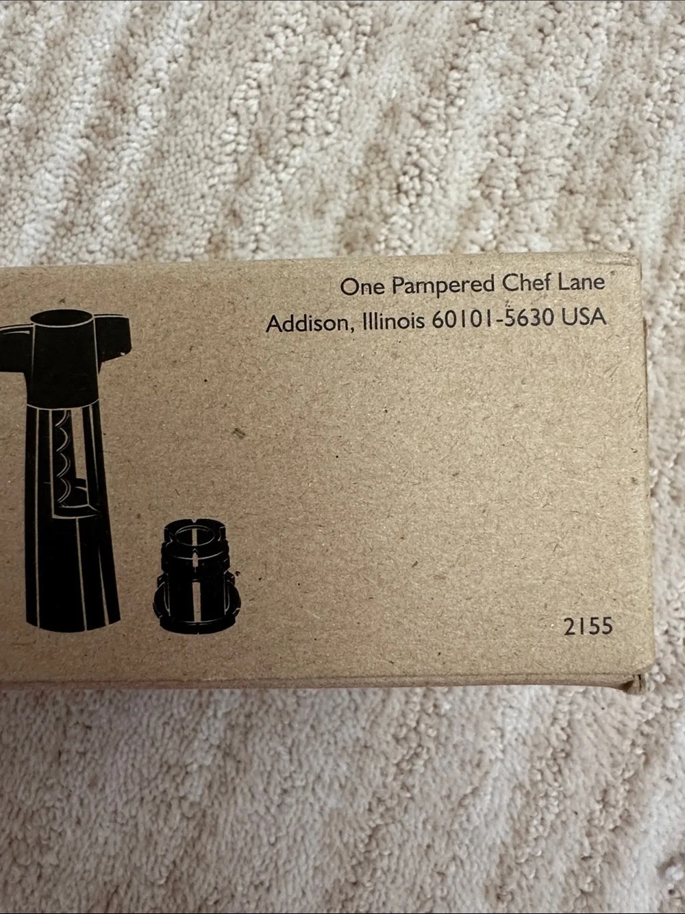 Pampered Chef Wine Bottle Opener & Foil Cutter #2155 Black